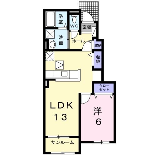 My Roomの間取り写真