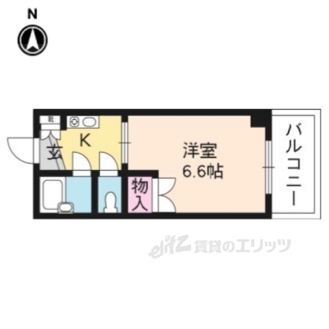 メゾンサイタの間取り写真