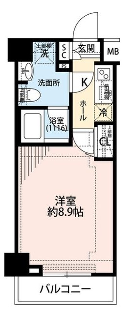 プレール・ドゥーク練馬中村橋の間取り写真