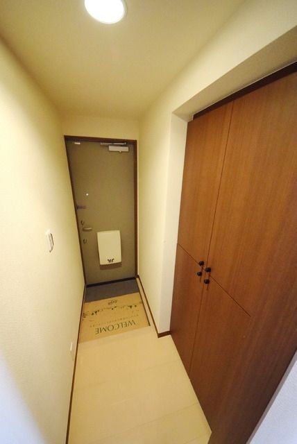 玄関　シューズボックス付き玄関です