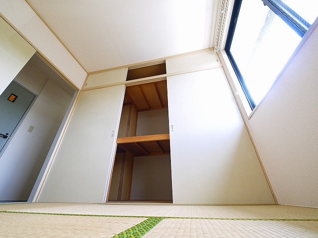 収納　たっぷりとした収納スペースです