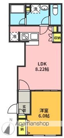 京王線 明大前駅 徒歩5分 4階建 築5年の間取り写真