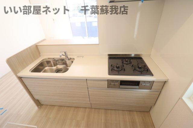 ＪＲ内房線 五井駅 徒歩15分 3階建 新築のキッチン写真