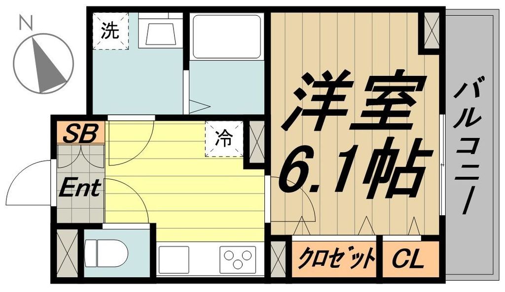 Relaxy Kの間取り写真