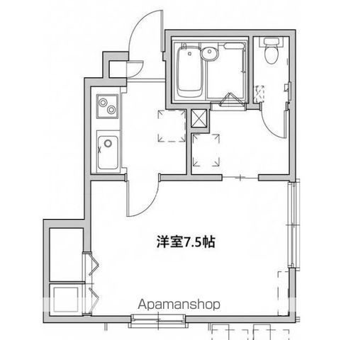 西武新宿線 下井草駅 徒歩7分 2階建 築18年の間取り写真