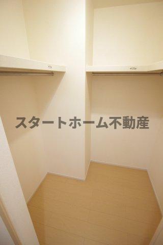 収納　ちょっとした収納スペースも充実しています