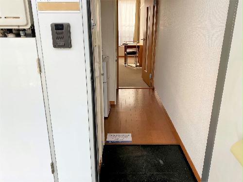 レオパレスmineの玄関写真