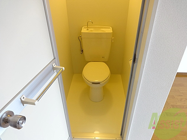 トイレ　ここのトイレはお掃除が楽なんです・・・