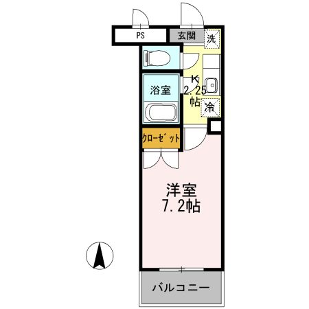 【スカイハイム花園の間取り】