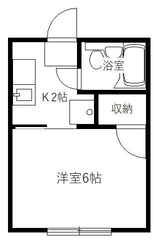 サンハイツの間取り