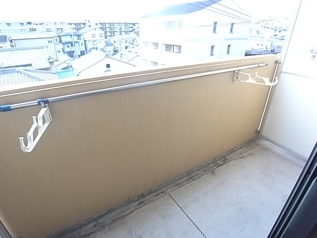 【クレセール杉ヶ町マンションのバルコニー】