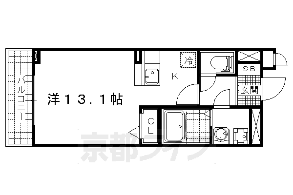 ブリリアント　テラスの間取り