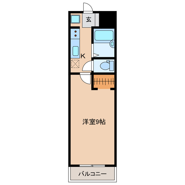 浜松市中央区高林のマンションの間取り