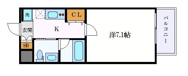 エルザビル名古屋駅前の間取り