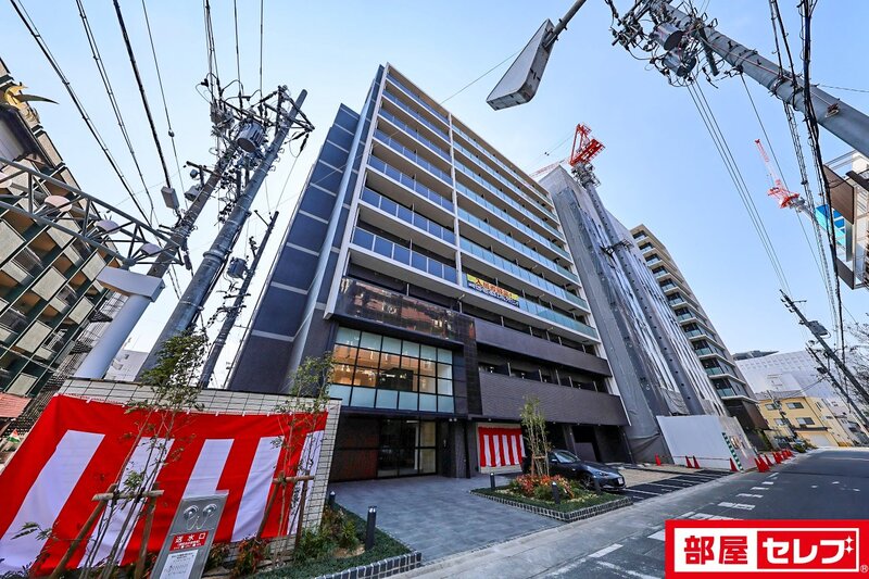 【エステムコート名古屋　TWIN　EASTの建物外観】