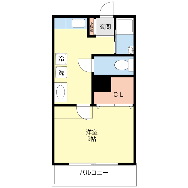 屋敷ニューハイツの間取り