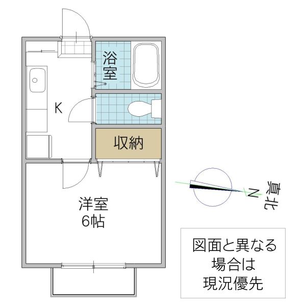 シャン・ロジィ A棟の間取り