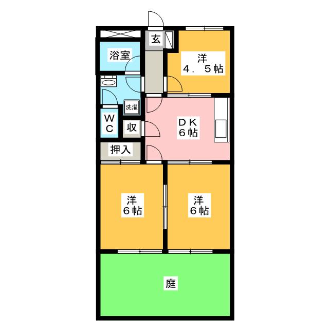 エメラルド７７の間取り