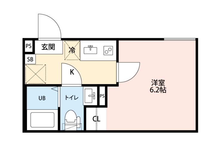 【ＧＲＡＺＩＡ高円寺北の間取り】