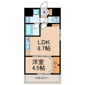 【柏市旭町のマンションの間取り】