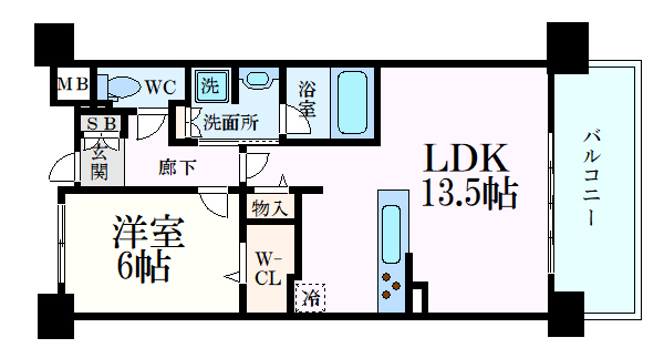 プレディア舟入本町リバーテラスの間取り