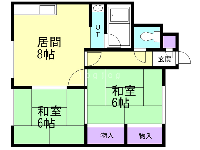 グリンヒルの間取り