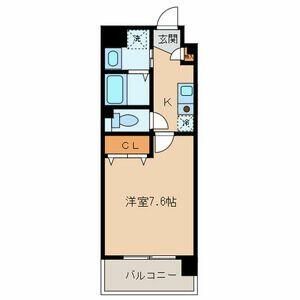 小平市美園町のマンションの間取り