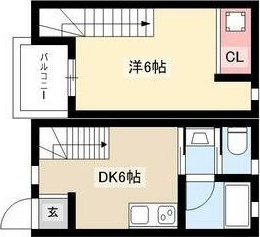 ボンヌール川名の間取り