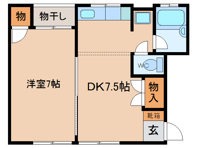 パステルスリーの間取り