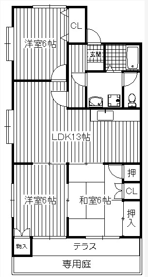 HAPPINESS 8の間取り