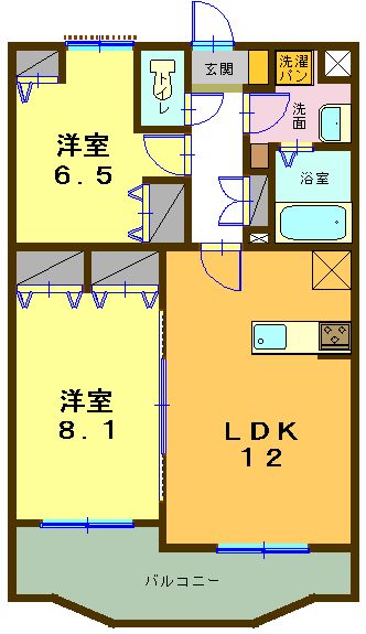 ジュエルモンテ.レーゼの間取り