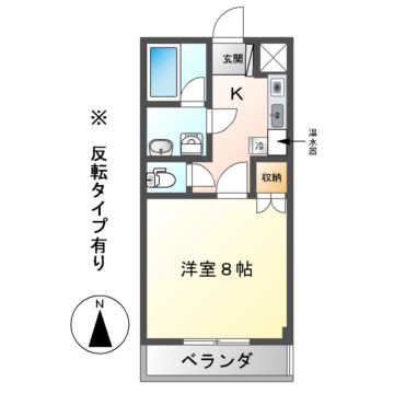 ソシア２９　Ａ・Ｂの間取り