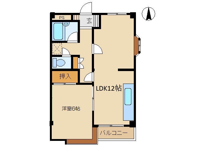 メゾンドボネの間取り