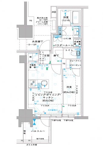 オーパスレジデンス中板橋の間取り