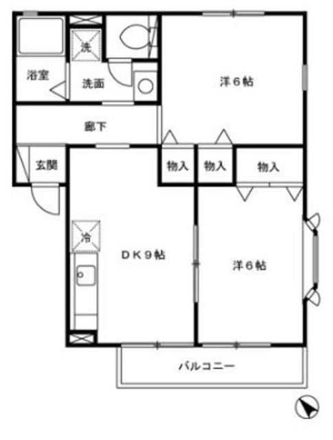 ストークみなみ野の間取り