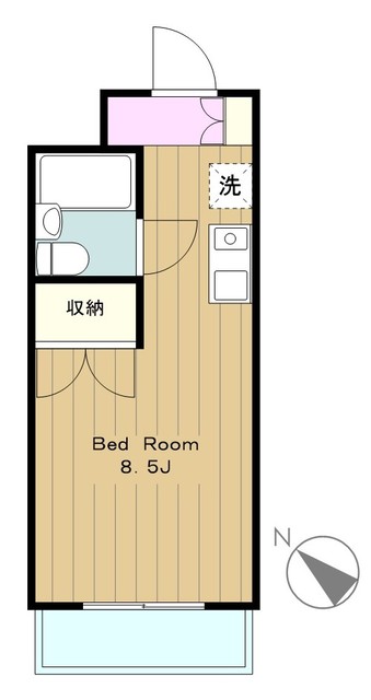 相模原市南区新磯野のマンションの間取り