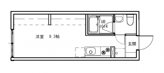 ルシェルメゾン牛田早稲田の間取り