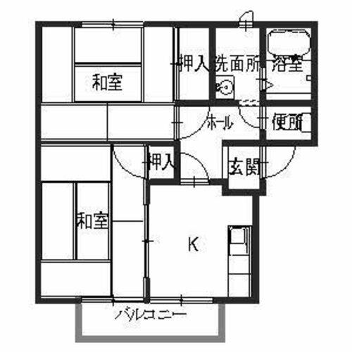 フレグランス　滝野の間取り