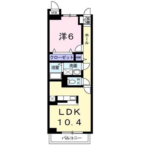 柏市しいの木台のマンションの間取り