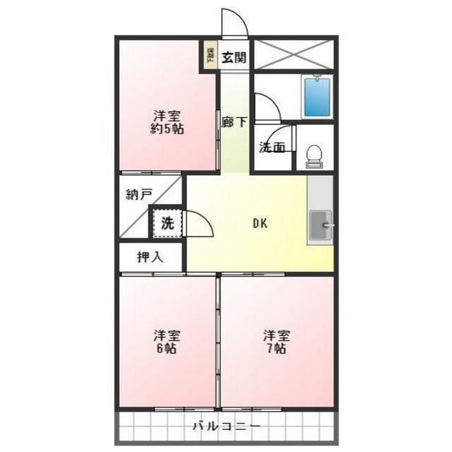 第２岐南ビルの間取り