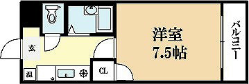 アクティブニシモトの間取り