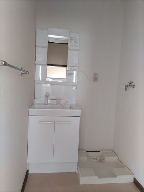 洗面設備　洗面台＆室内洗濯機置場