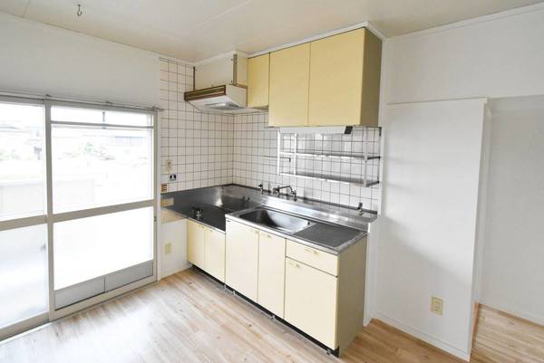 キッチン　ビレッジハウスの同一物件・同一タイプの間取りの写真です