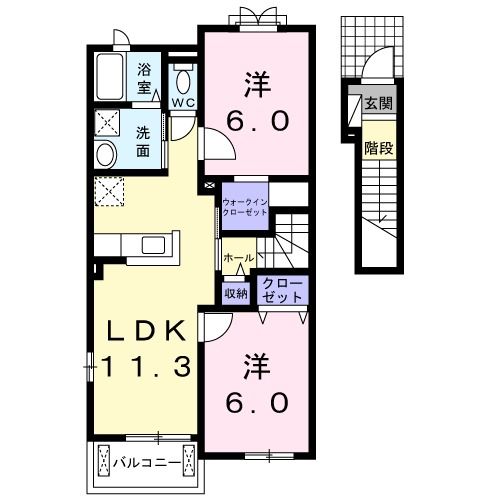 フォーリスト2_間取り_0