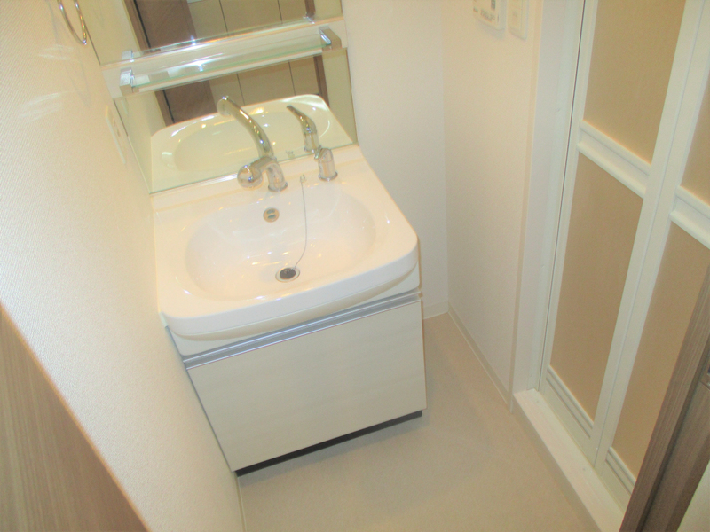 洗面設備　脱衣所