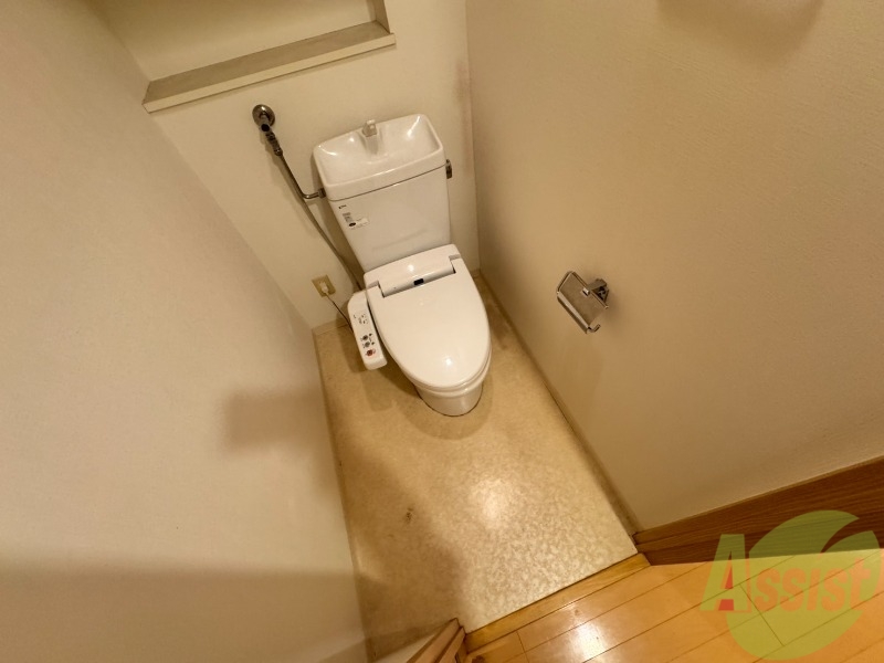 トイレ　トイレです。ウォシュレット付を探している方、おすすめです！