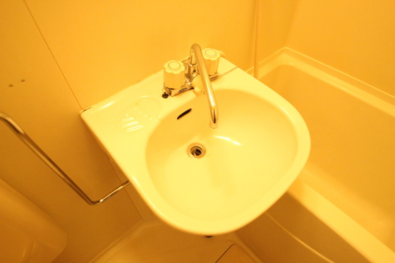 洗面設備　※別号室の写真です。