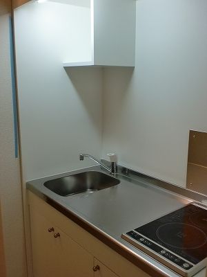 キッチン　2口電気コンロ