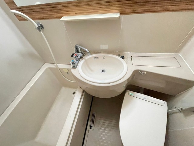 洗面設備　他号室の写真です