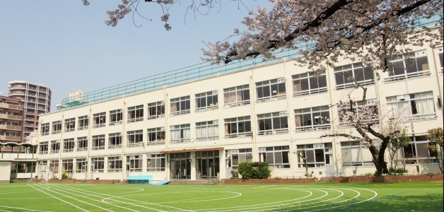 小学校　新宿区立落合第一小学校（小学校）まで588m